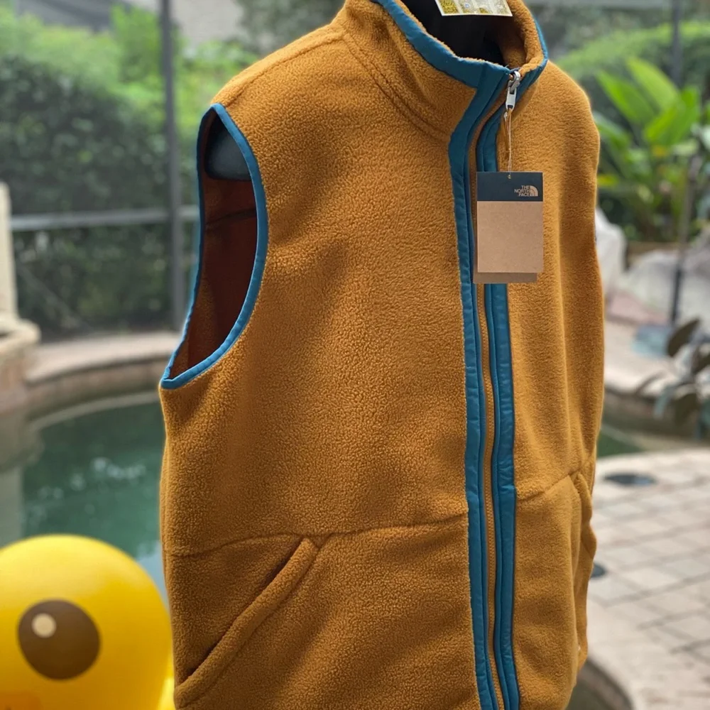 NORTH FACE CARBONDALE‎ VEST BROWN/BLUE